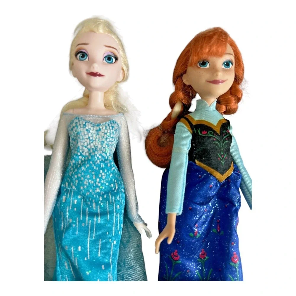 Disney Frozen Elsa and Anna Dolls and Accessories Set Enchanted‎ Ice Vanity
